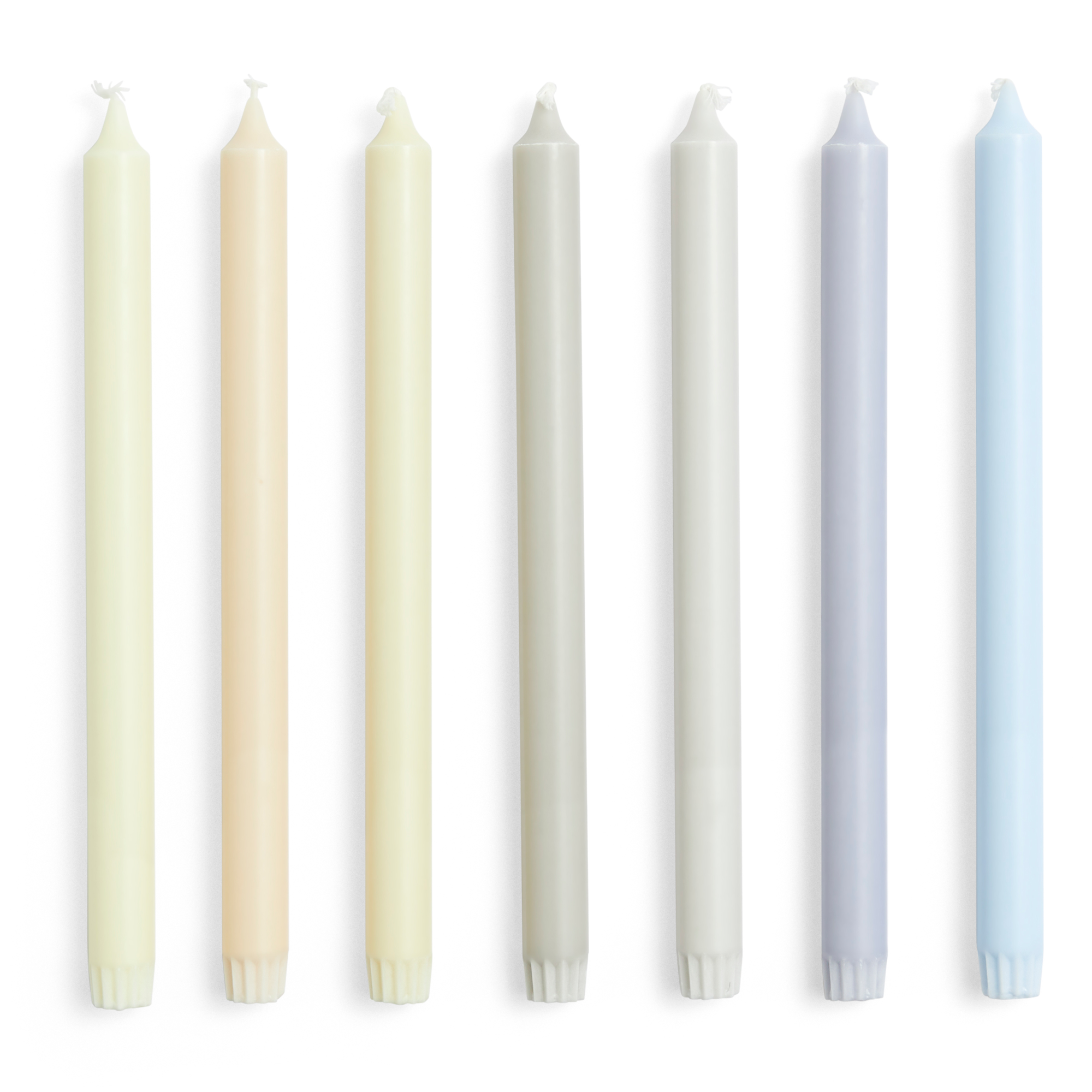 Kaars Gradient Neutrals - set van 7