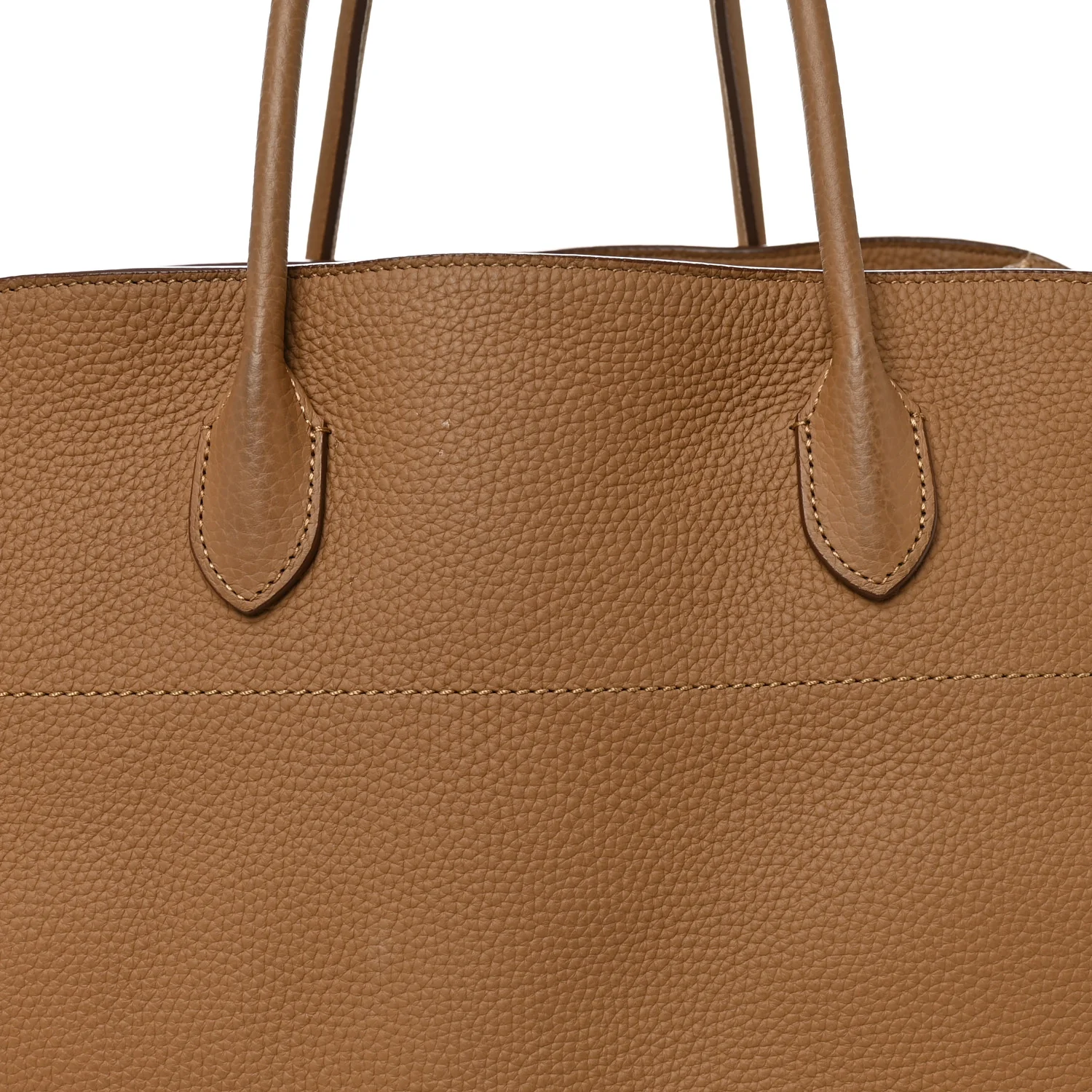 Matte Grained Calfskin Soft Margaux 17 Dark Taupe - Top Club