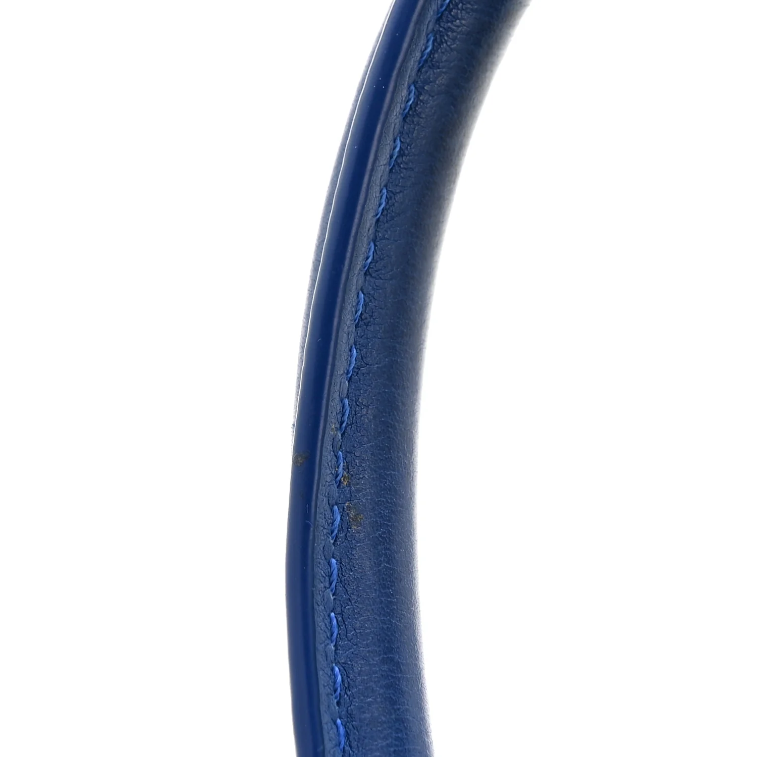 Smooth Calfskin Micro Luggage Royal Blue - Top Club