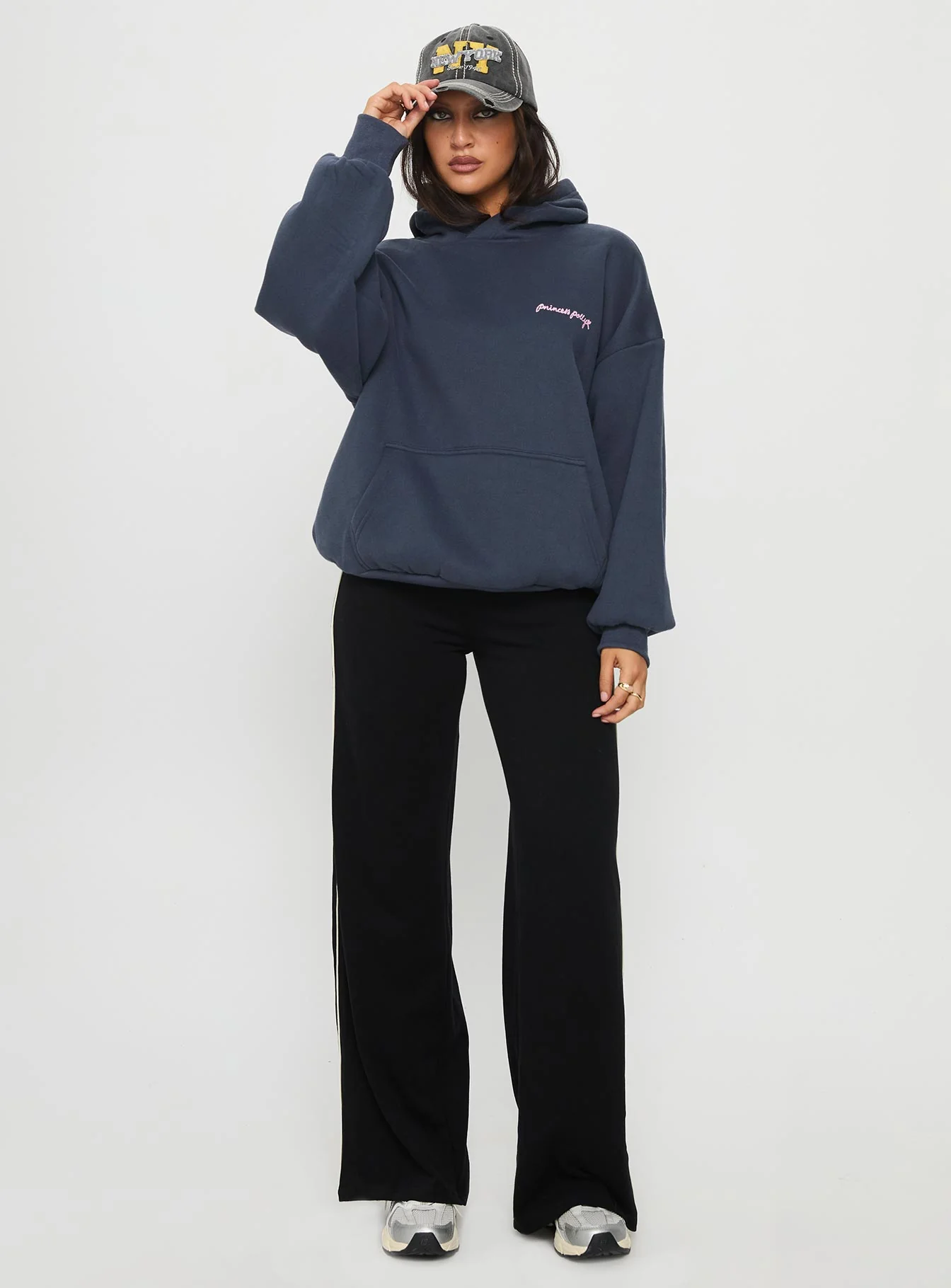 Ascenda Straight Leg Track Pant Black