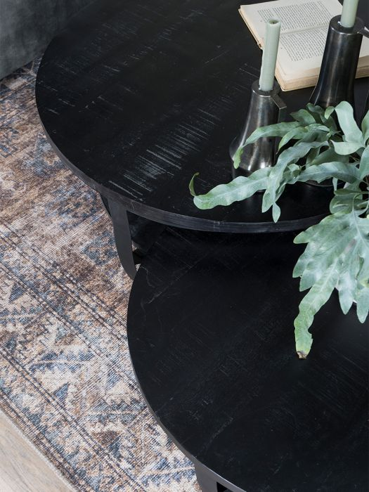 Salontafel Cilamon 70 zwart zwart