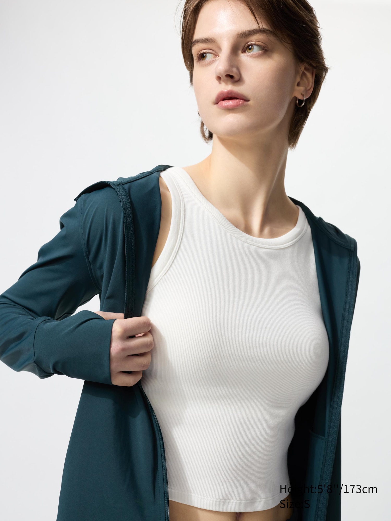 Ribbed Cropped BRA TOP