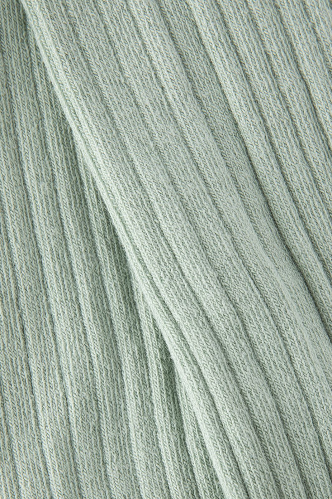 Lichtgroene rib maillot