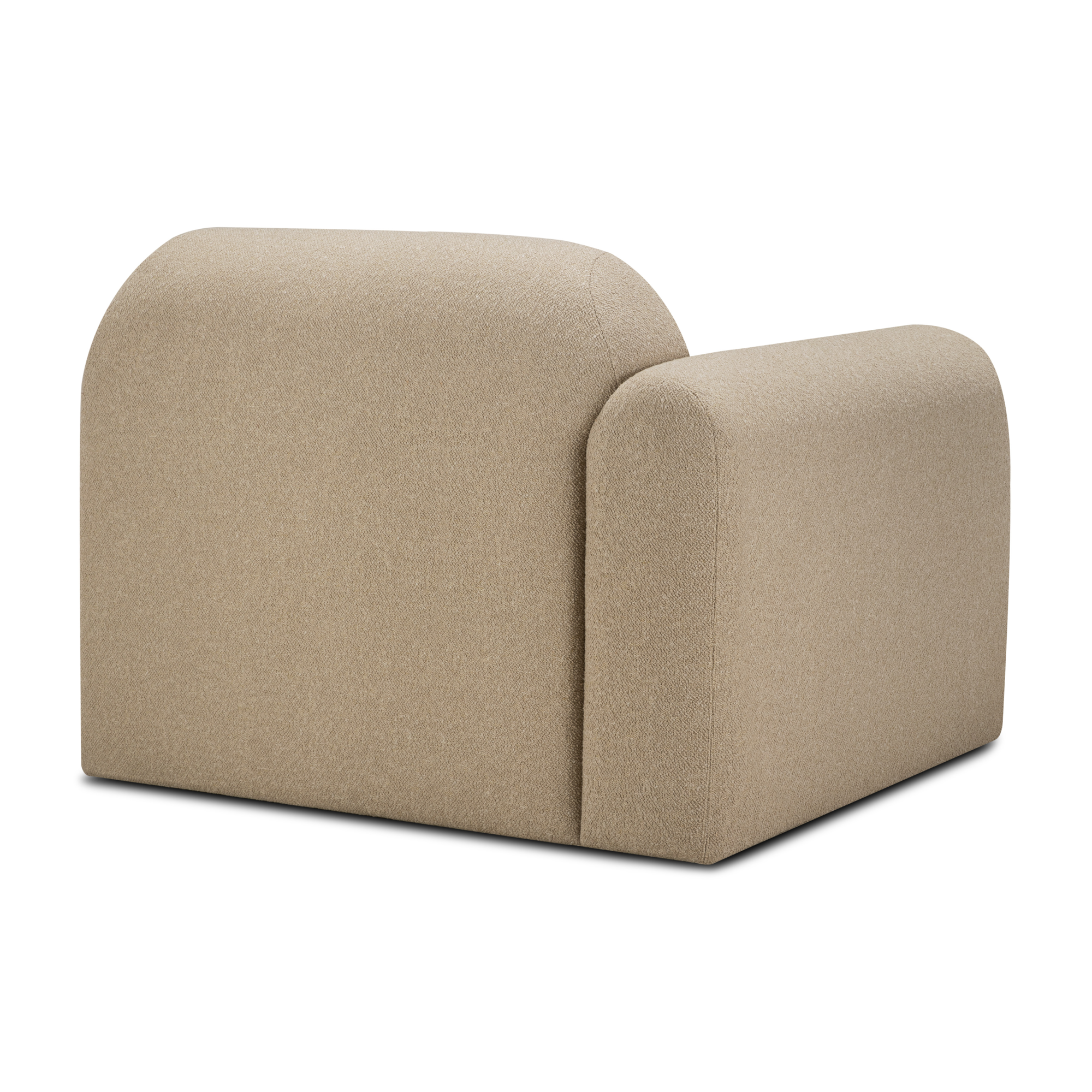 Modulaire bank Bulky R-arm almond
