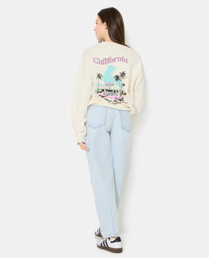 Pimkie Sweat oversize avec print poitrine et dos
