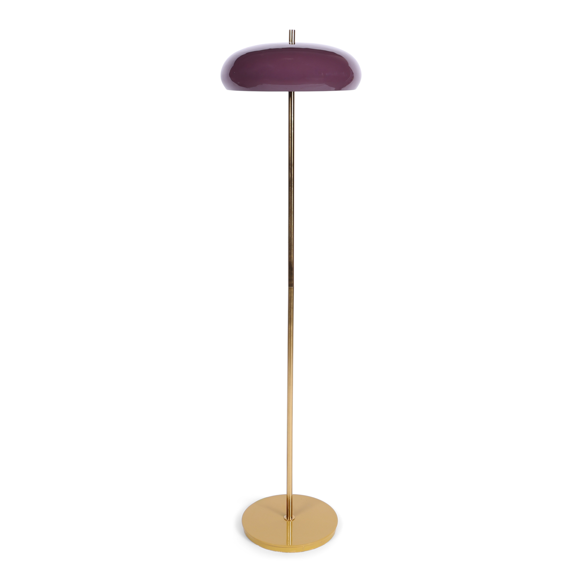 Vloerlamp Sonne khaki/purple Ø40 cm