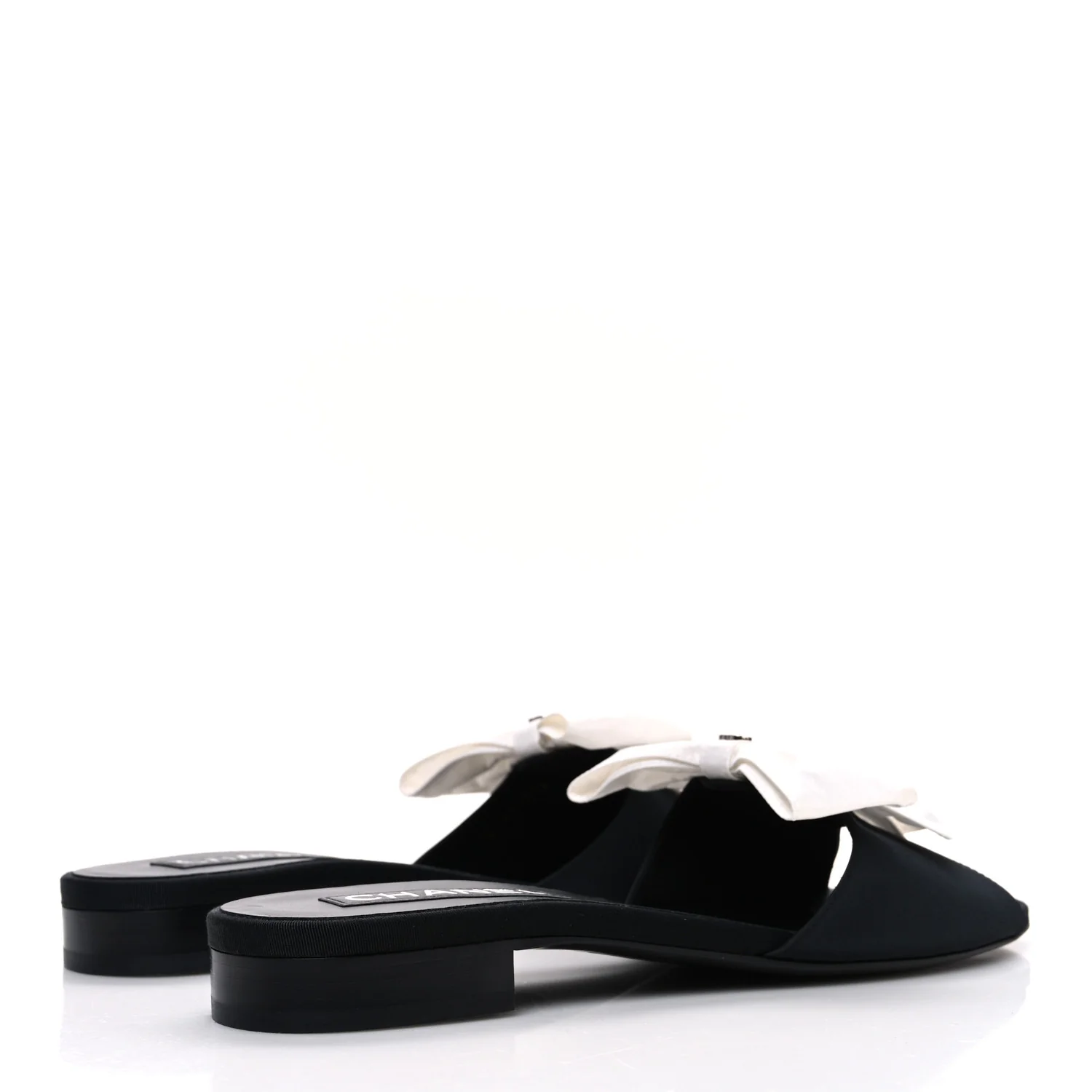 Silk Bow CC Mules 41 Black White - Top Club