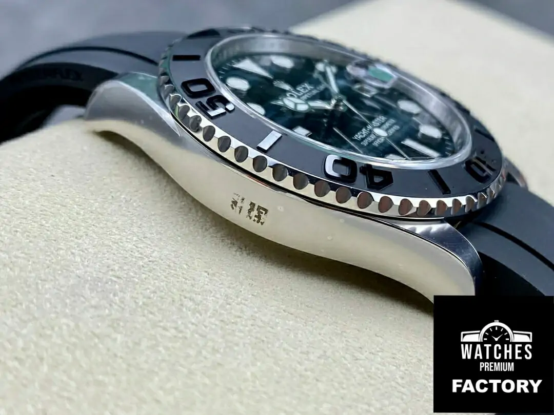 Rolex Yacht Master M226659-0004 Clean Factory Black Rubber Strap