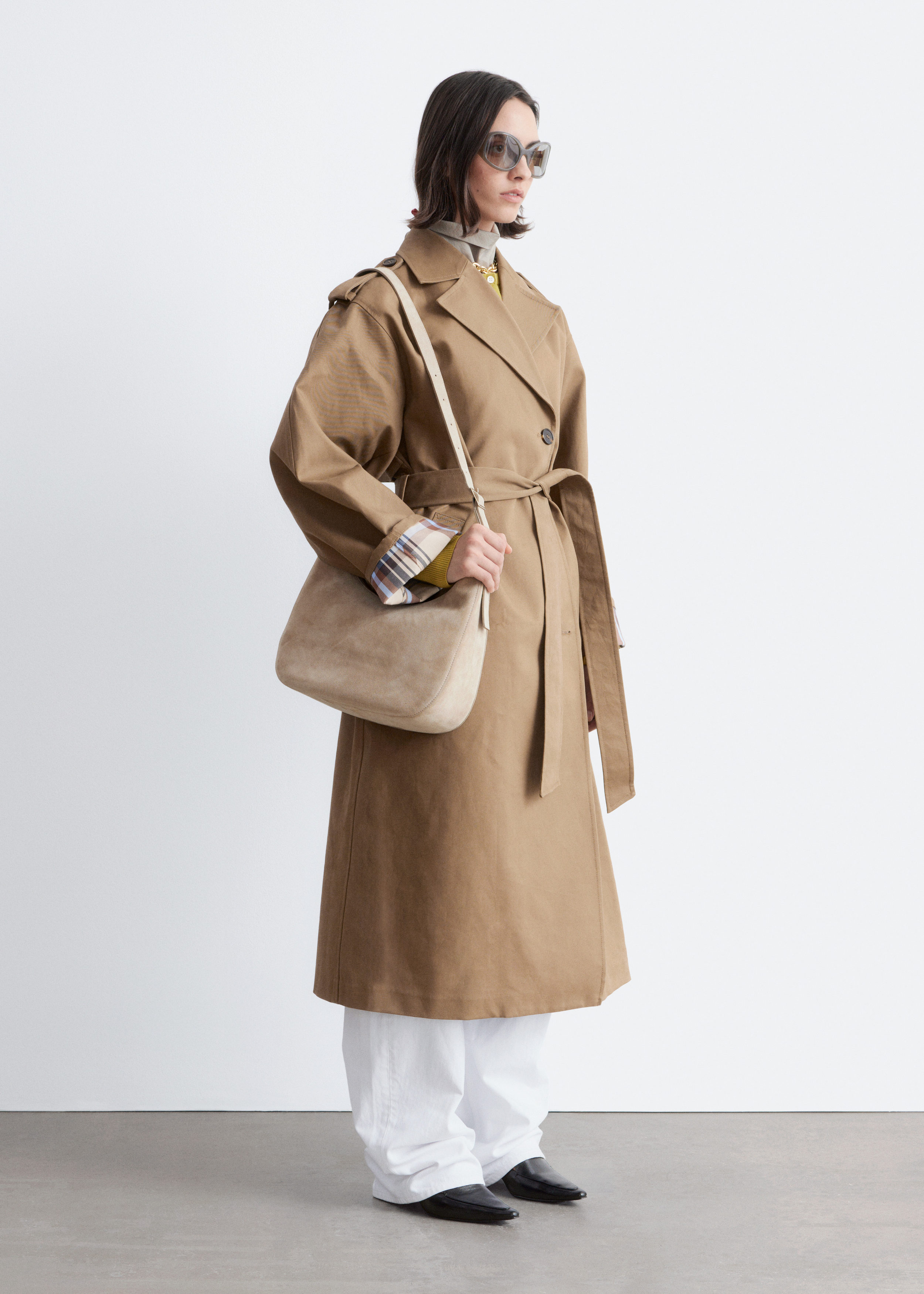 & Other Stories BELTED TRENCH COAT