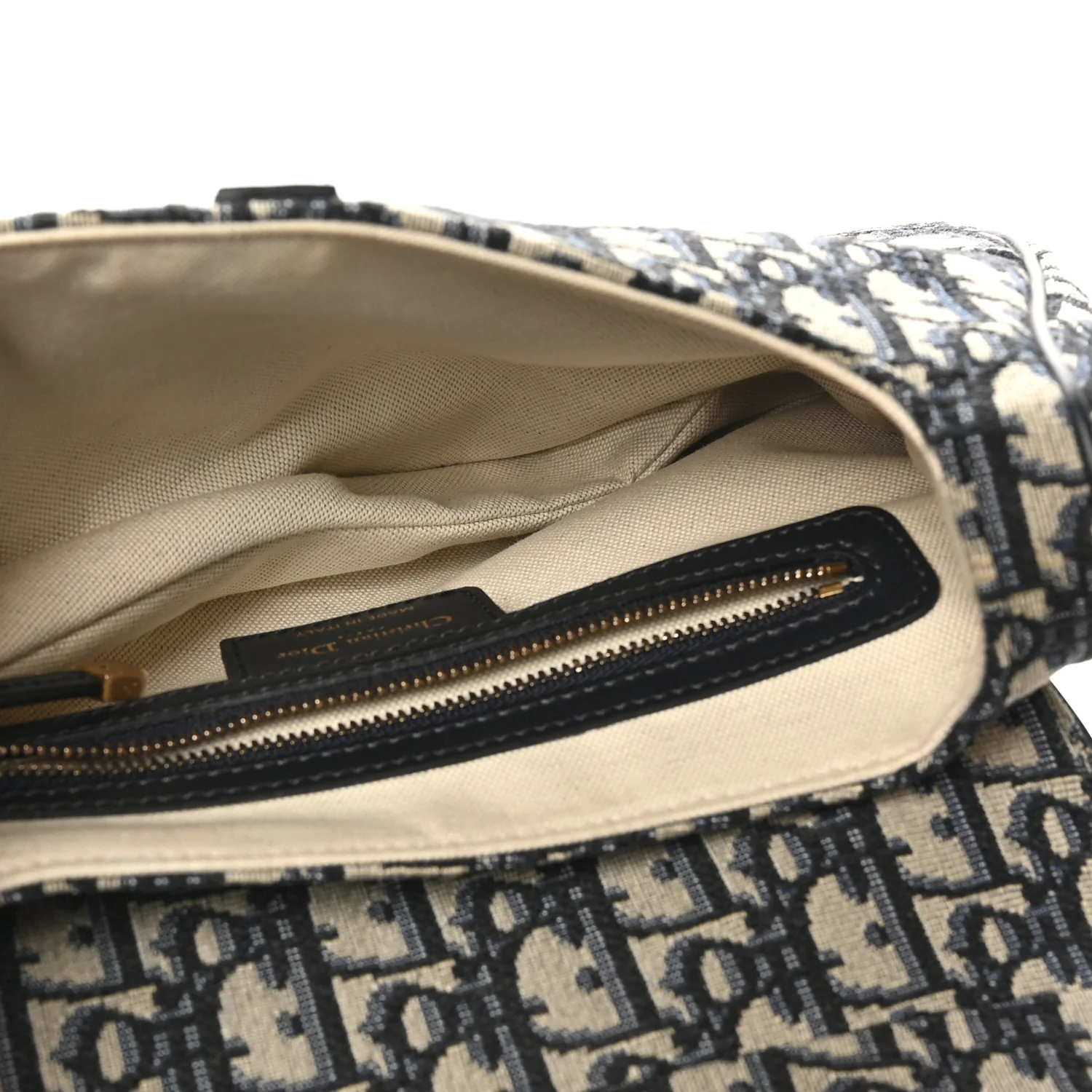 Oblique Saddle Bag Blue - Top Club