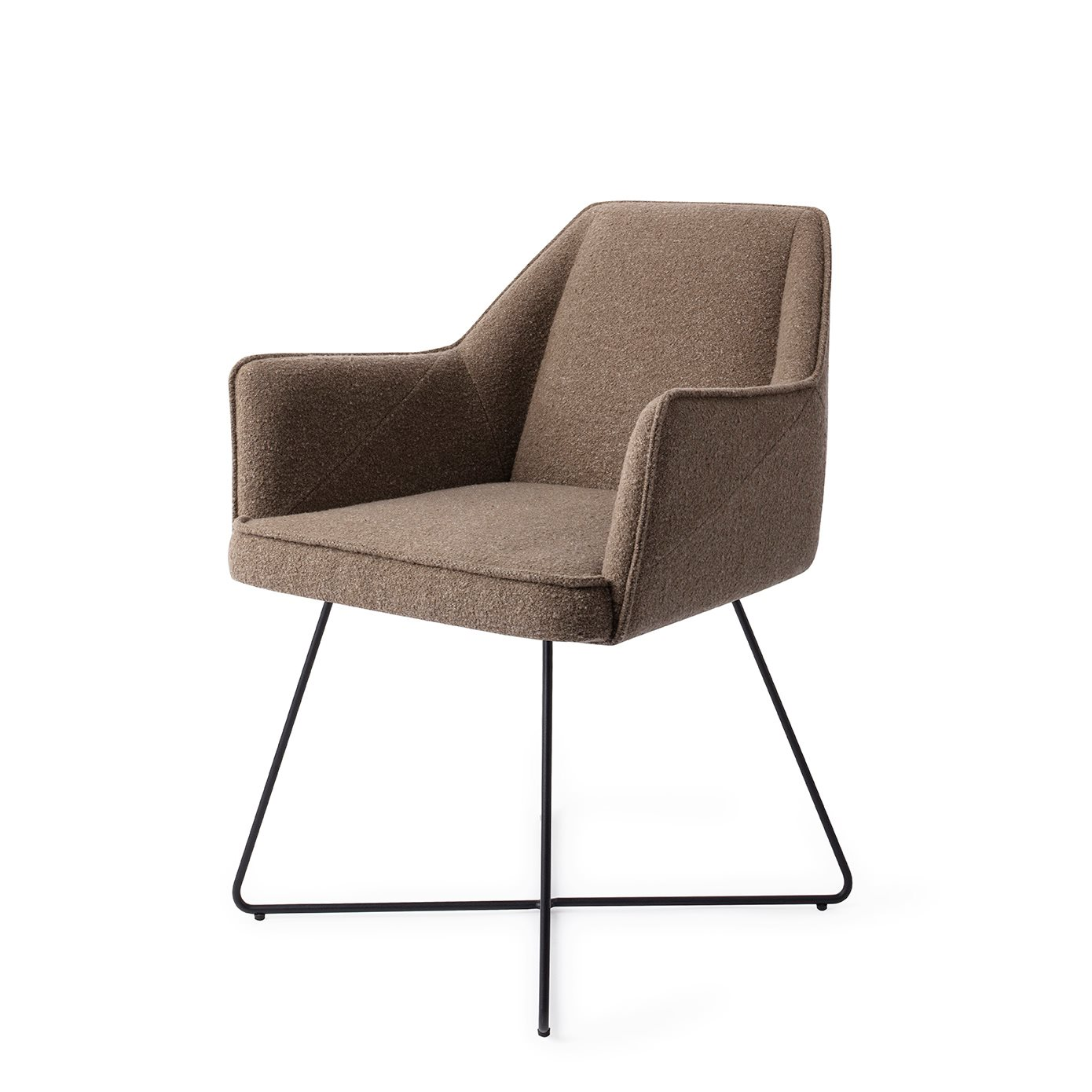 Tome Idaho Potato Eetkamerstoel - Cross Black