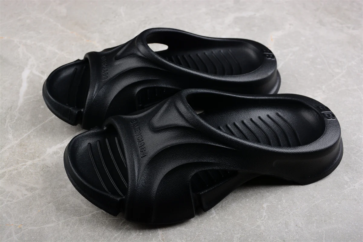 Balenciaga Mold Slide Sandal Black - Sneaker Replica Workshop