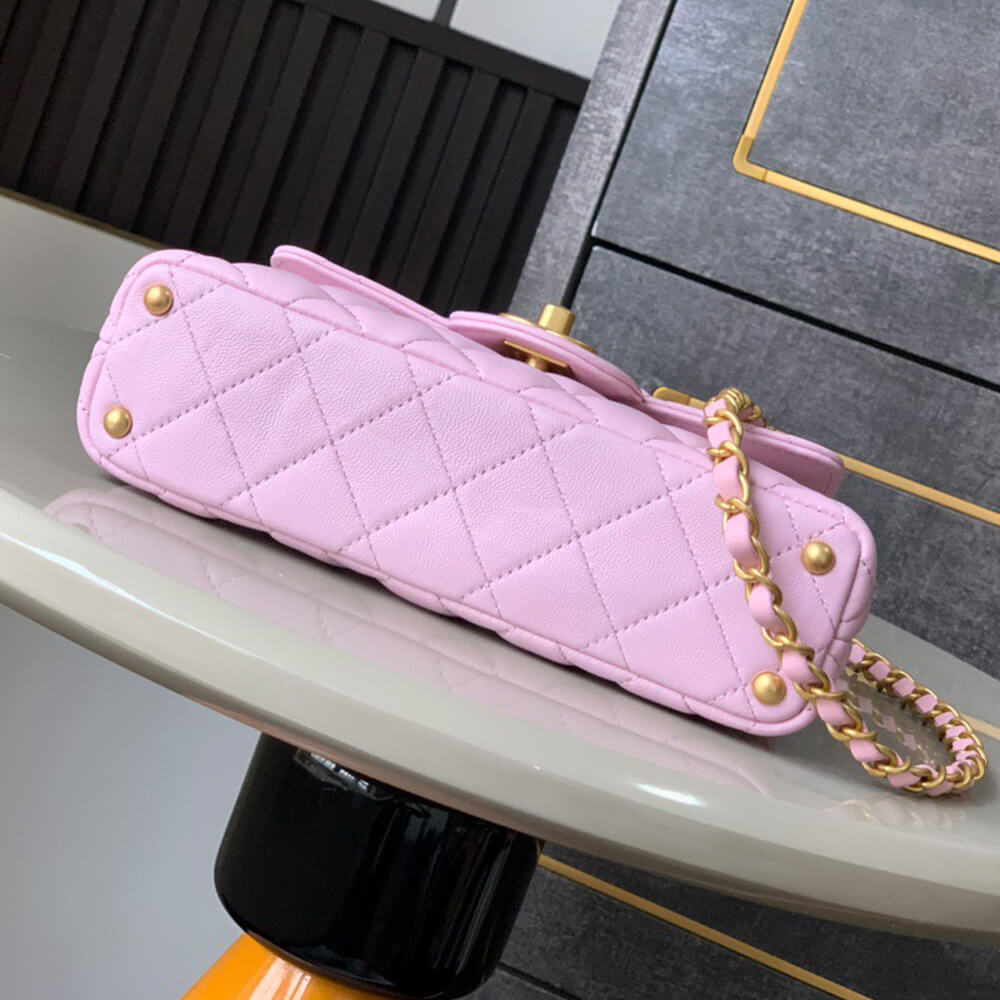 CHANEL Small Flap Bag with Top Handle(HIGH-END GRADE) - Top Club