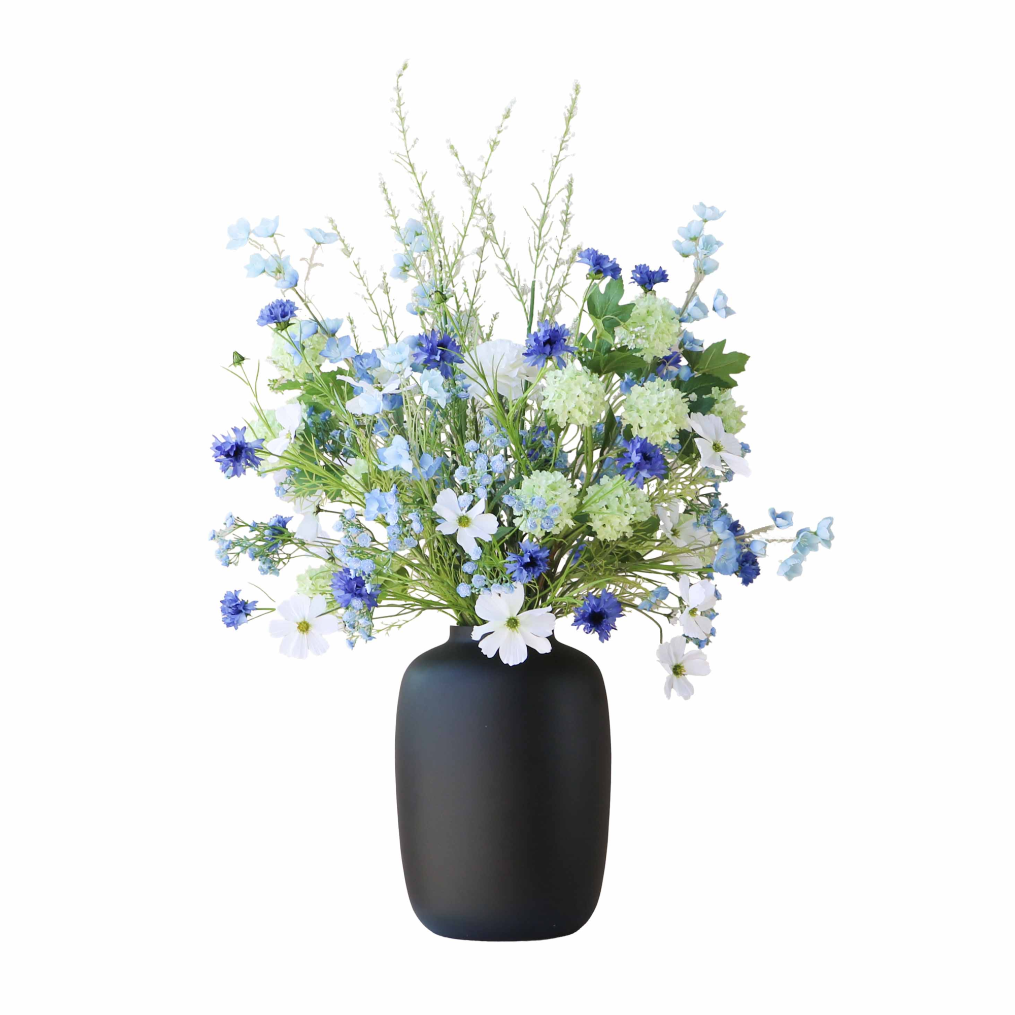 Zijden boeket Mira Azure