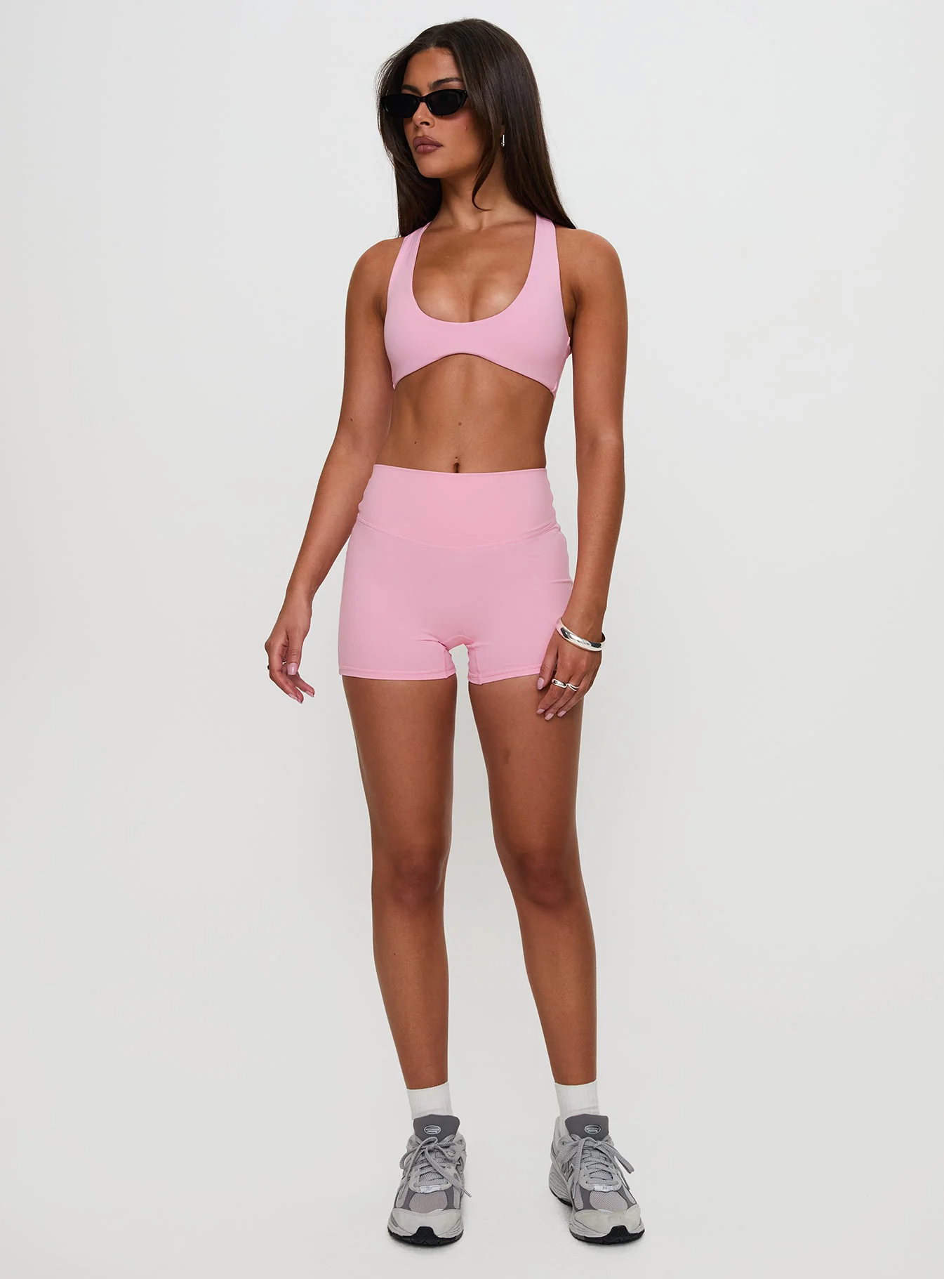 Pulse Active Halter Crop Pink
