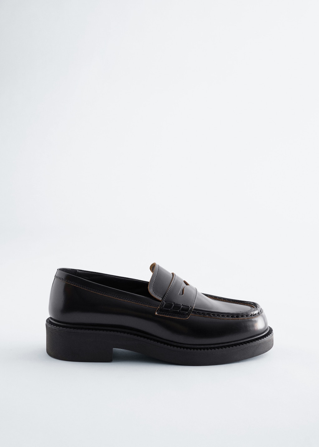 & Other Stories CHUNKY LEATHER LOAFERS