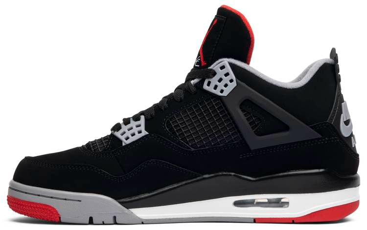 Air Jordan 4 Retro OG  Bred  2019 308497-060 Reps - Sneaker Replica Workshop