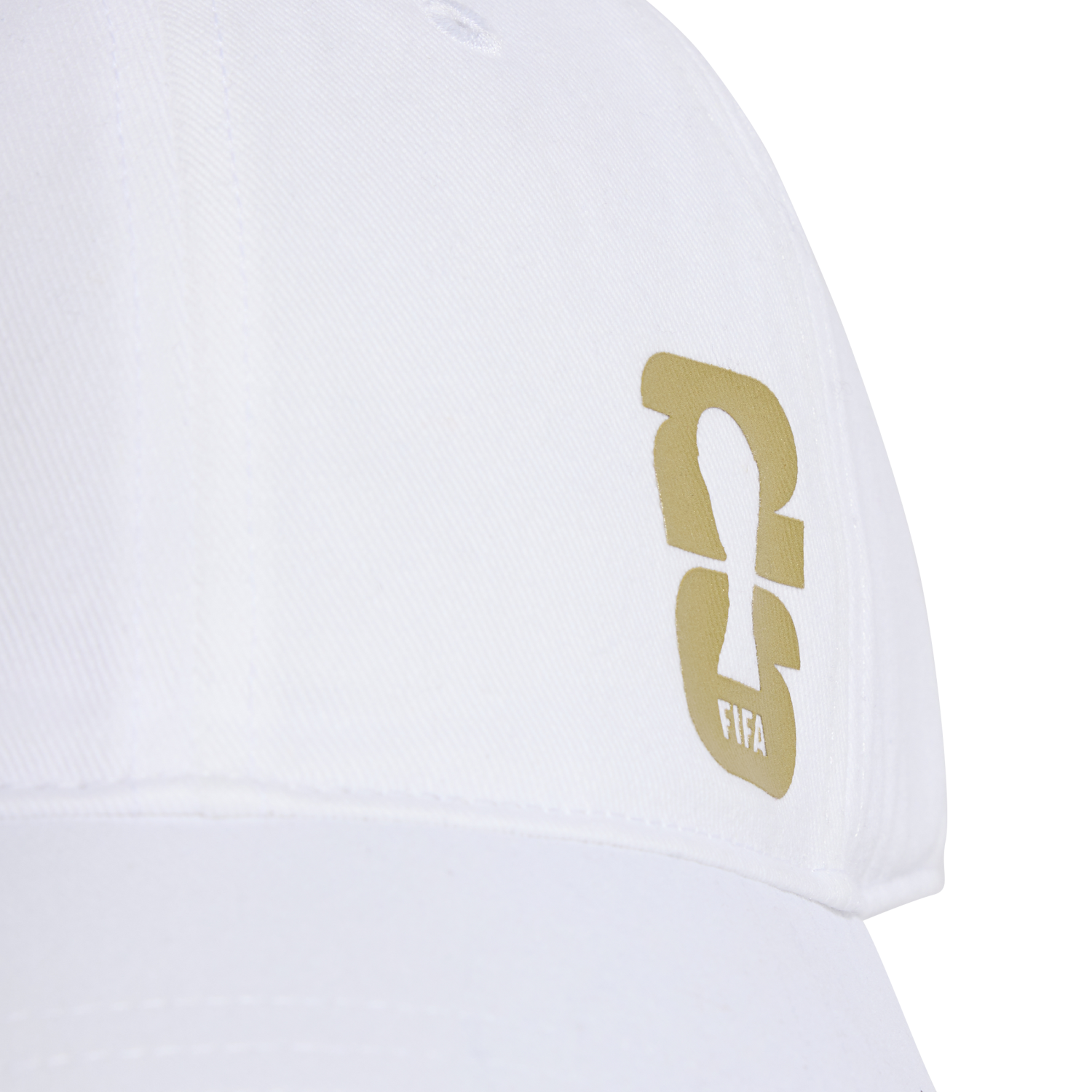 World Cup 2026 adidas Official Emblem White Cap