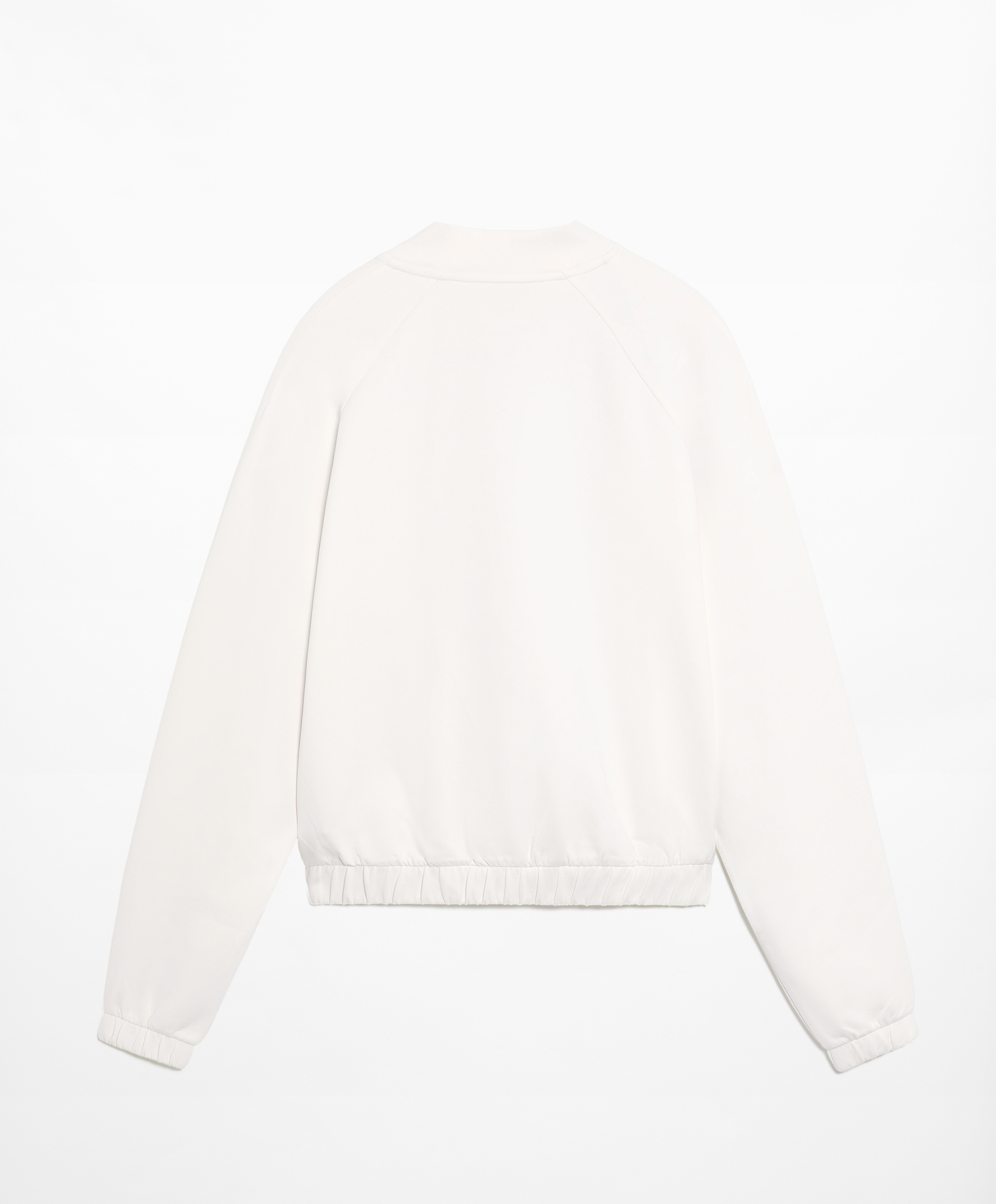 OYSHO Cotton blend piqué jacket