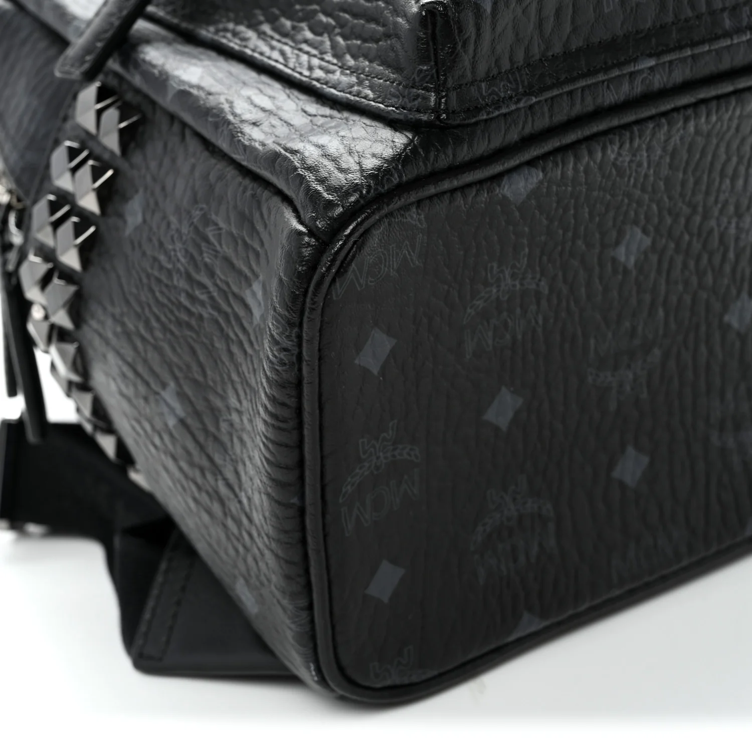 Visetos Small Side Stud Stark Backpack Black - Top Club