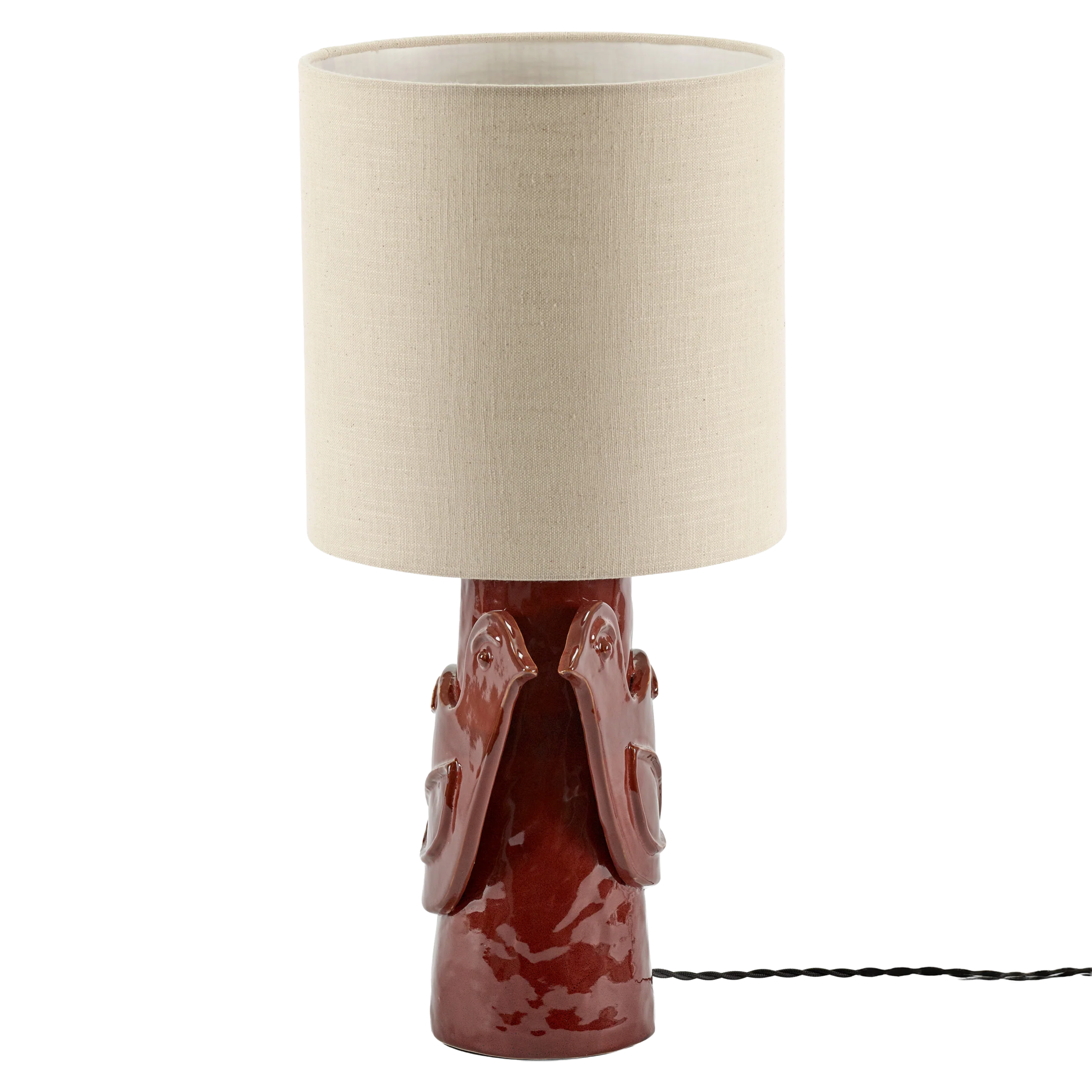 Tafellamp Paloma rood