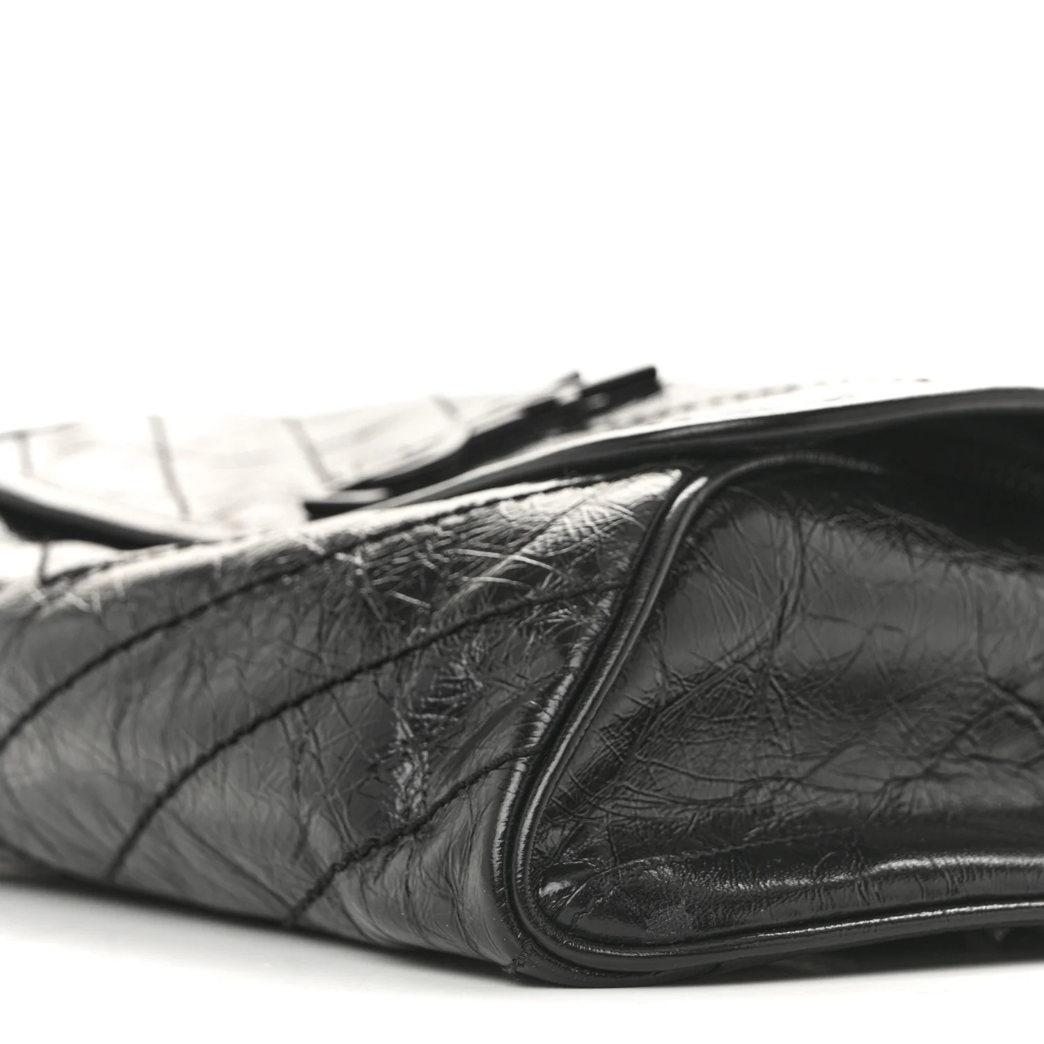 Crinkled Calfskin Matelasse Monogram Niki Body Bag Black - Top Club