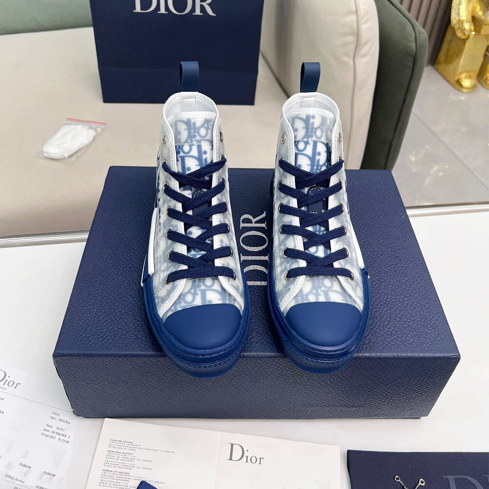 DIOR B23 High-Top Sneakers Dior Oblique - Top Club