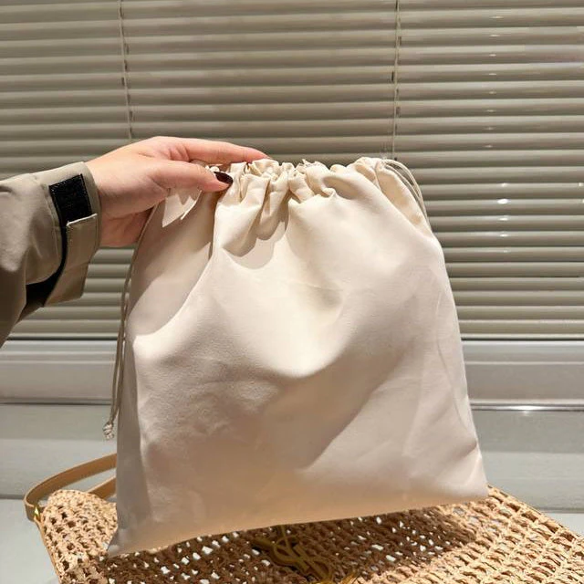 SAINT LAURENT YSL Raffia tote Bag - Top Club