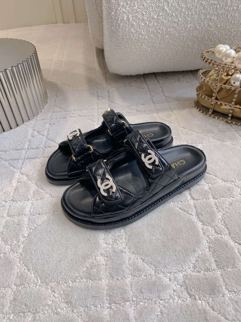 Chanel Women's Velcro Sandals Fashion Shoes C93437 - Sneaker Replica Workshop