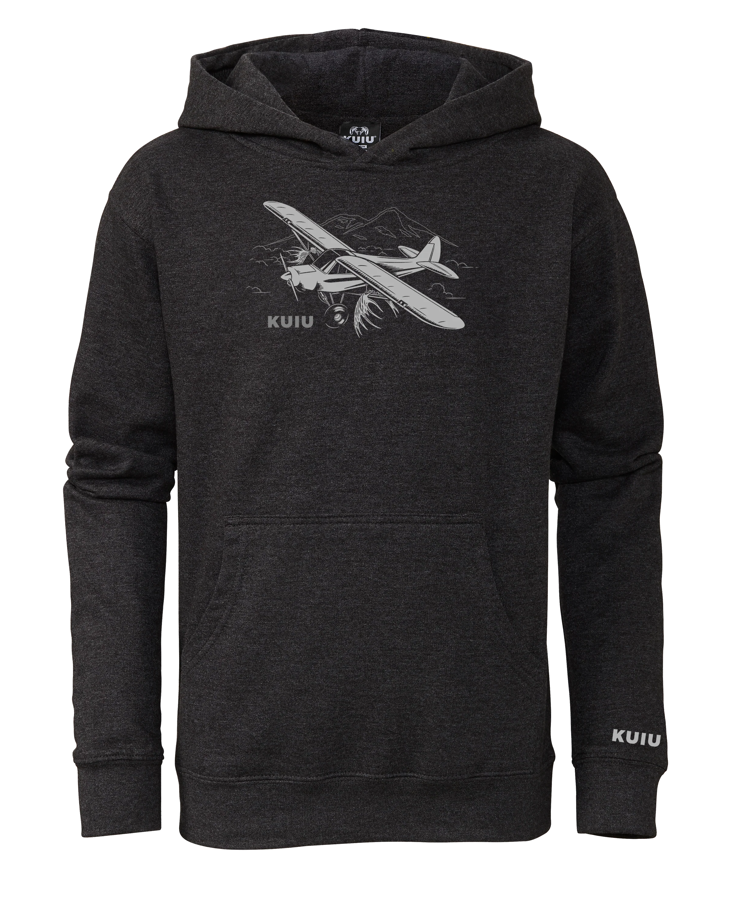 Youth Flight Hoodie | Charcoal