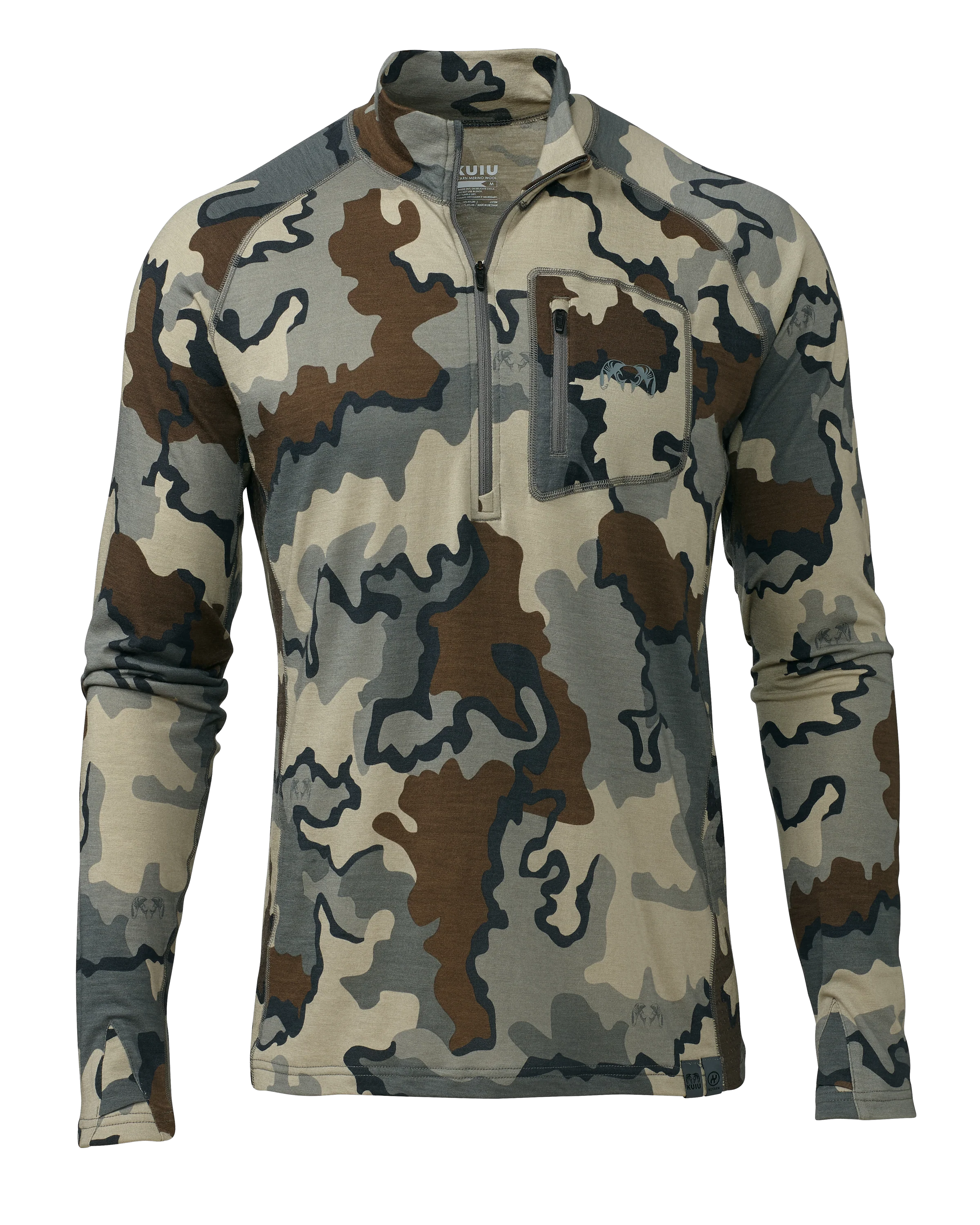 ULTRA Merino 145 Zip-T Hunting Shirt | Vias