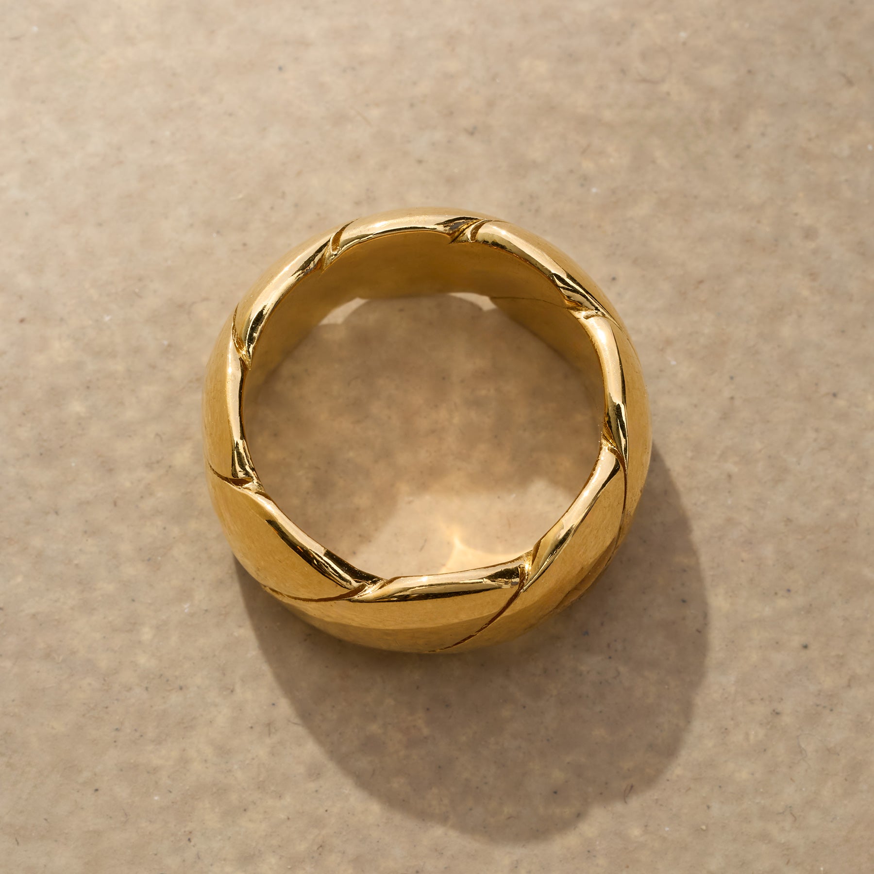 Golden Ribbon Ring - Sundance Living