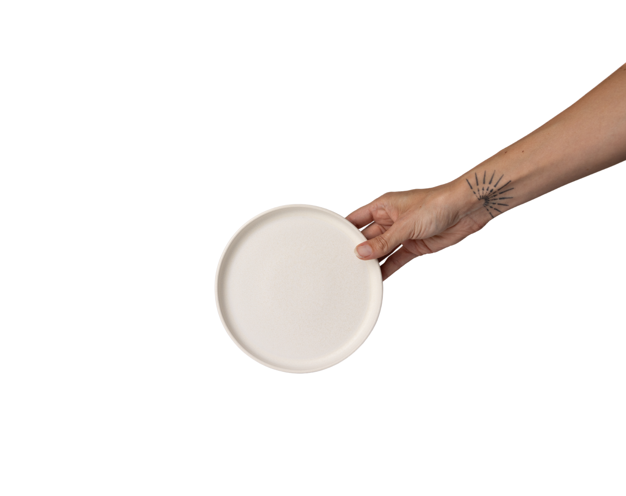 Mini Bord Dreamy Ivory - 6 stuks