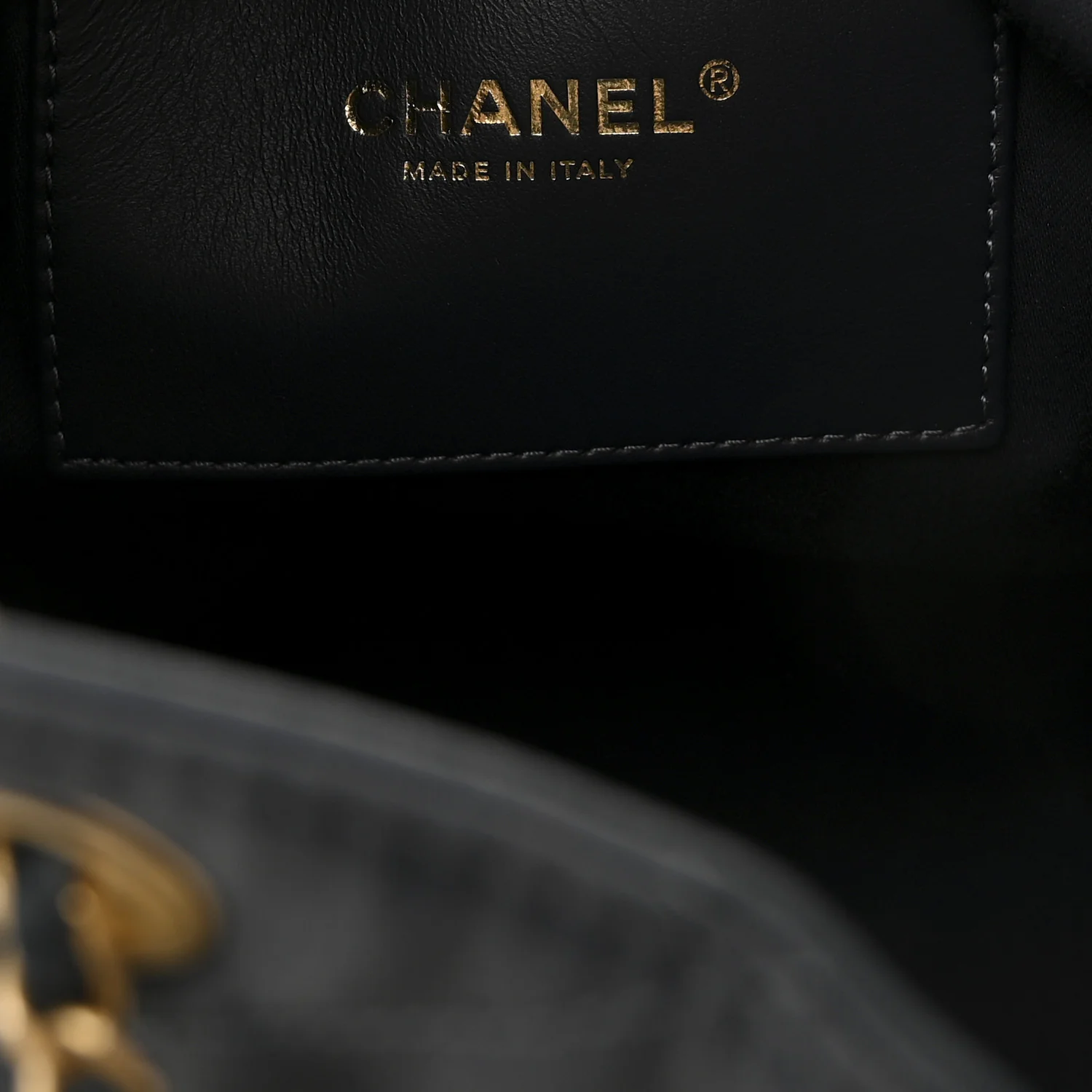 Canvas Quilted Medium Chanel 25 Handbag Dark Blue - Top Club