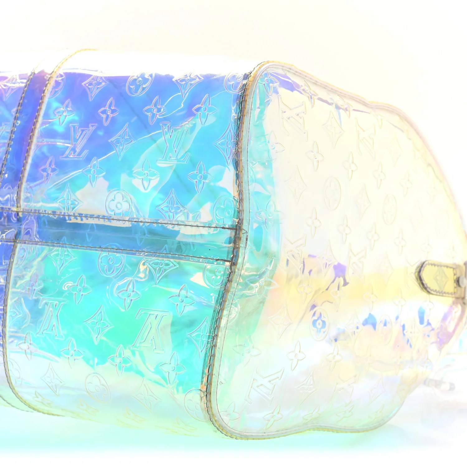 PVC Monogram Keepall Bandouliere 50 Iridescent Prism - Top Club