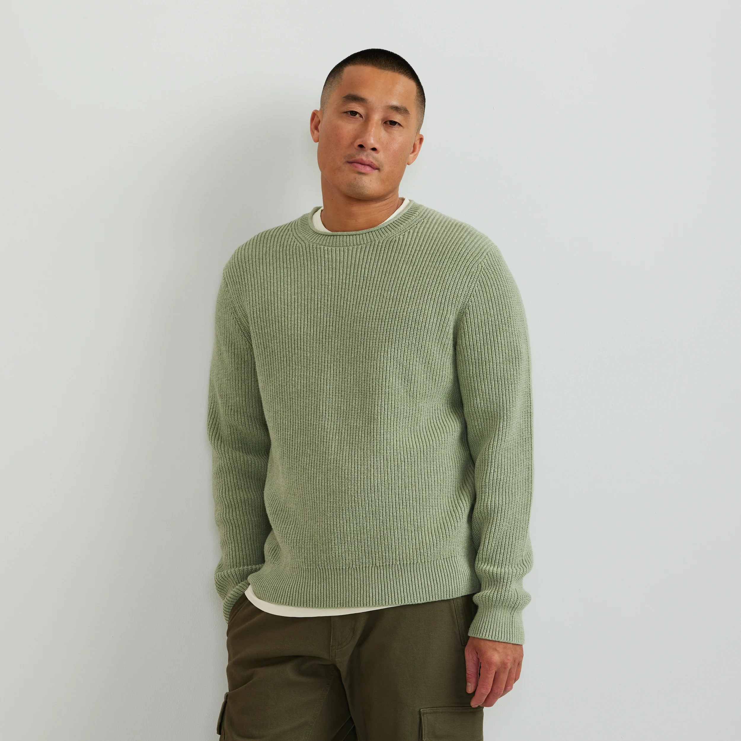 Men's Signature Roll Neck Sweater - MoB Apparel