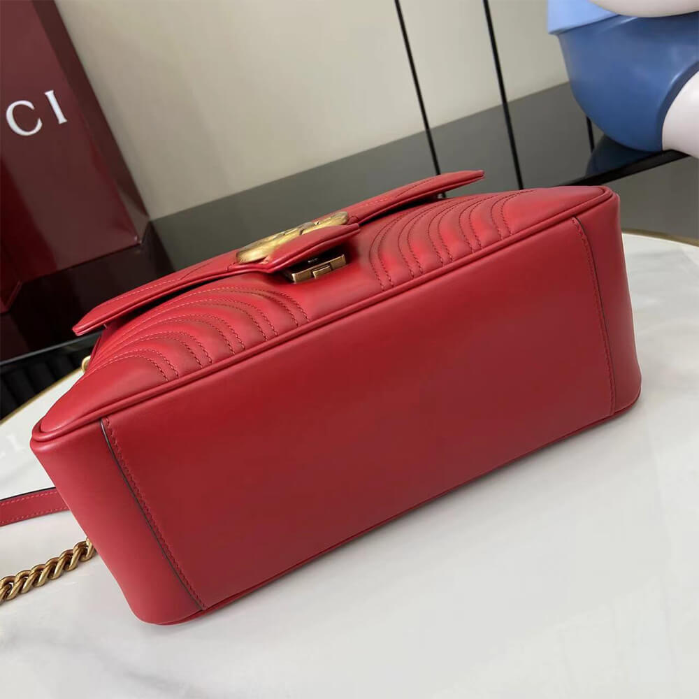 Gucci GG Marmont Small Top Handle Bag - Top Club