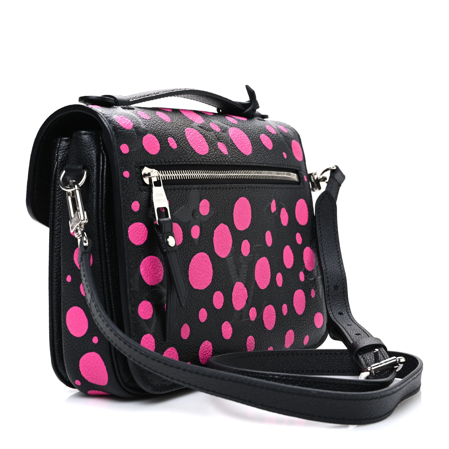 LV x YK Empreinte Monogram Giant Pochette Metis Black Fuchsia - Top Club