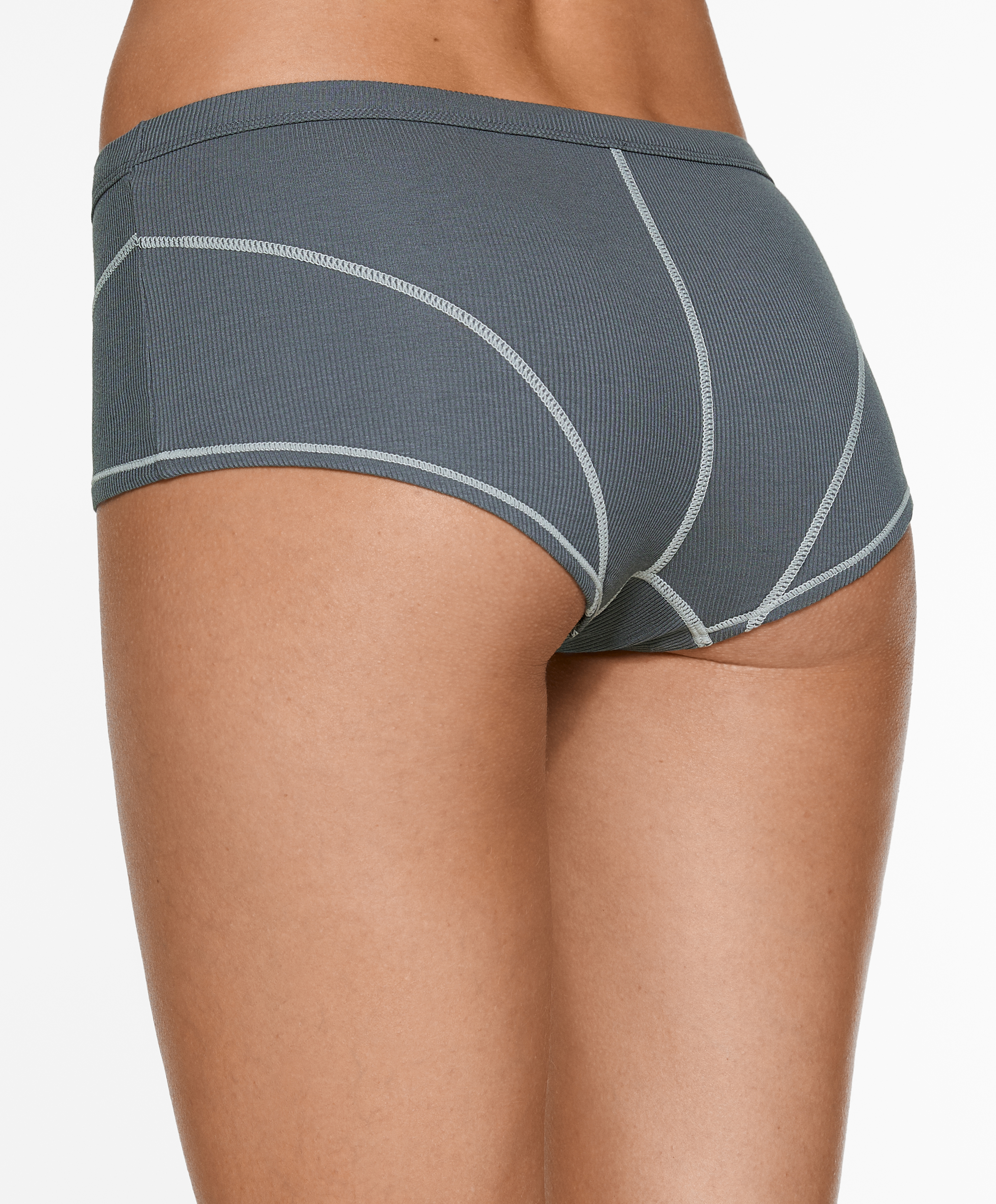 OYSHO 2 rib boyshorts