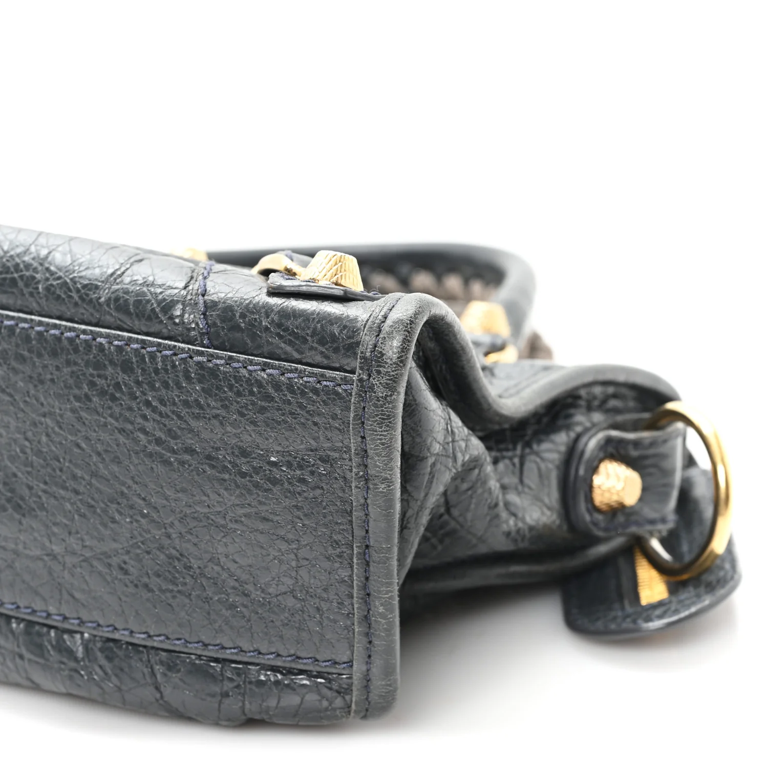 Agneau Giant 12 Gold Hardware Mini City Anthracite - Top Club