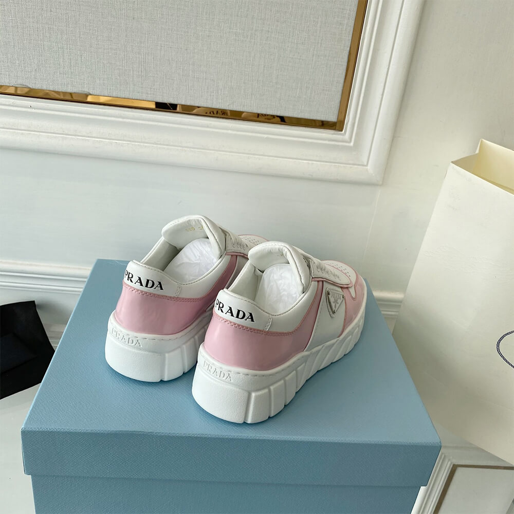 Prada Leather Sneakers - Top Club