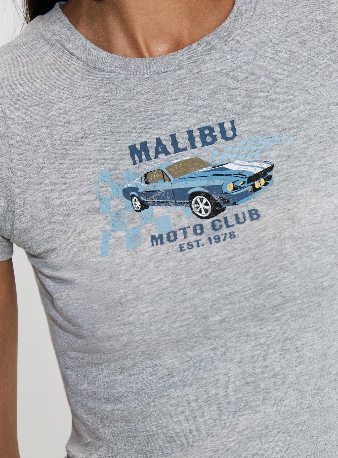 Malibu 78 Top Grey