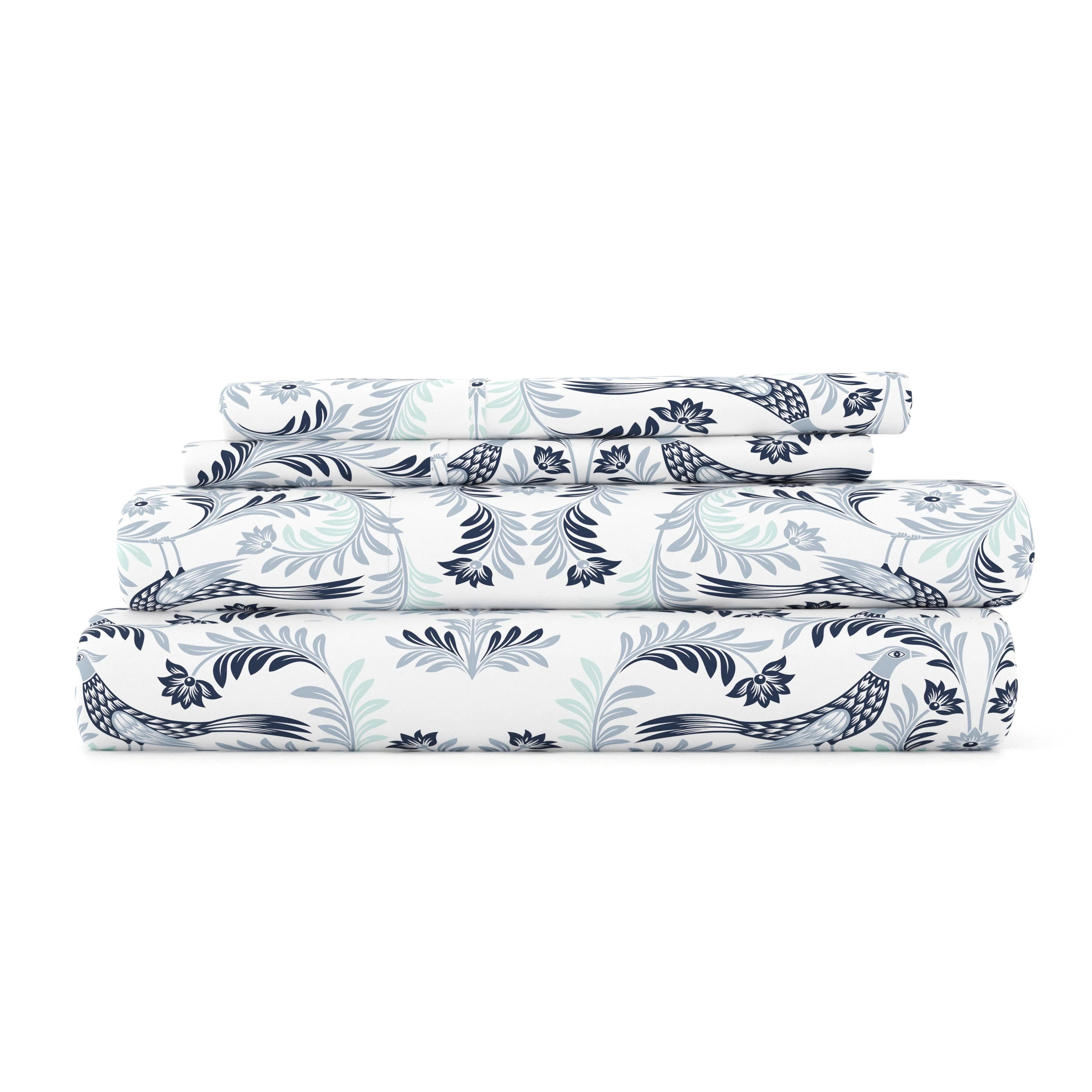 Garden Estate Pattern 4-Piece Sheet Set (Sale)