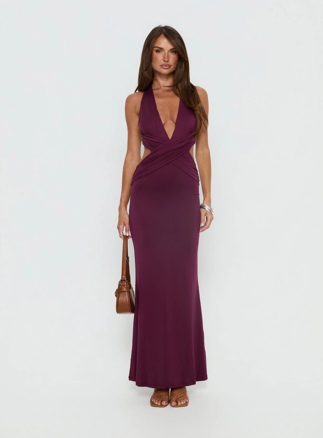 Bambia Maxi Dress Purple