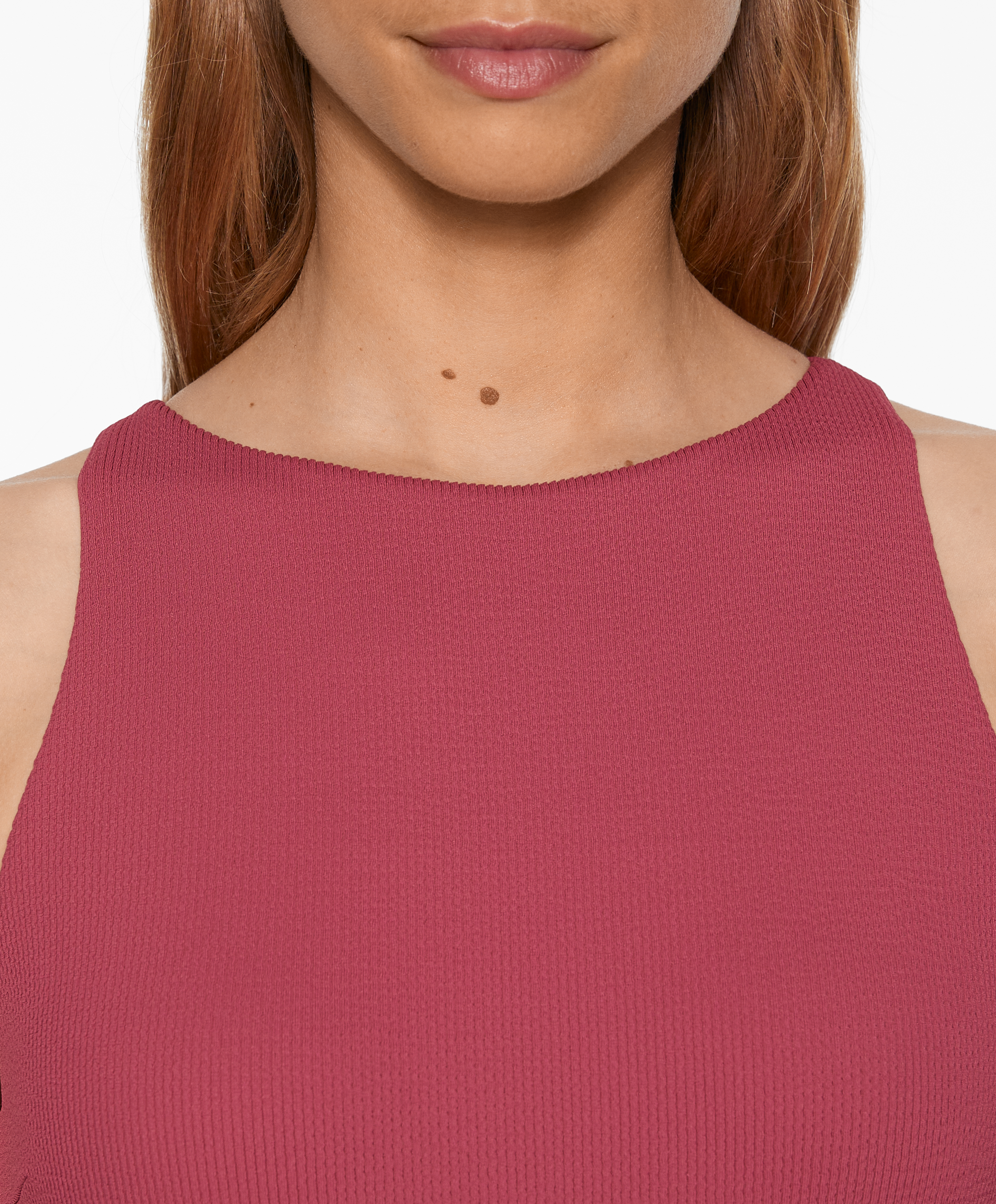 OYSHO Rib halter swimsuit