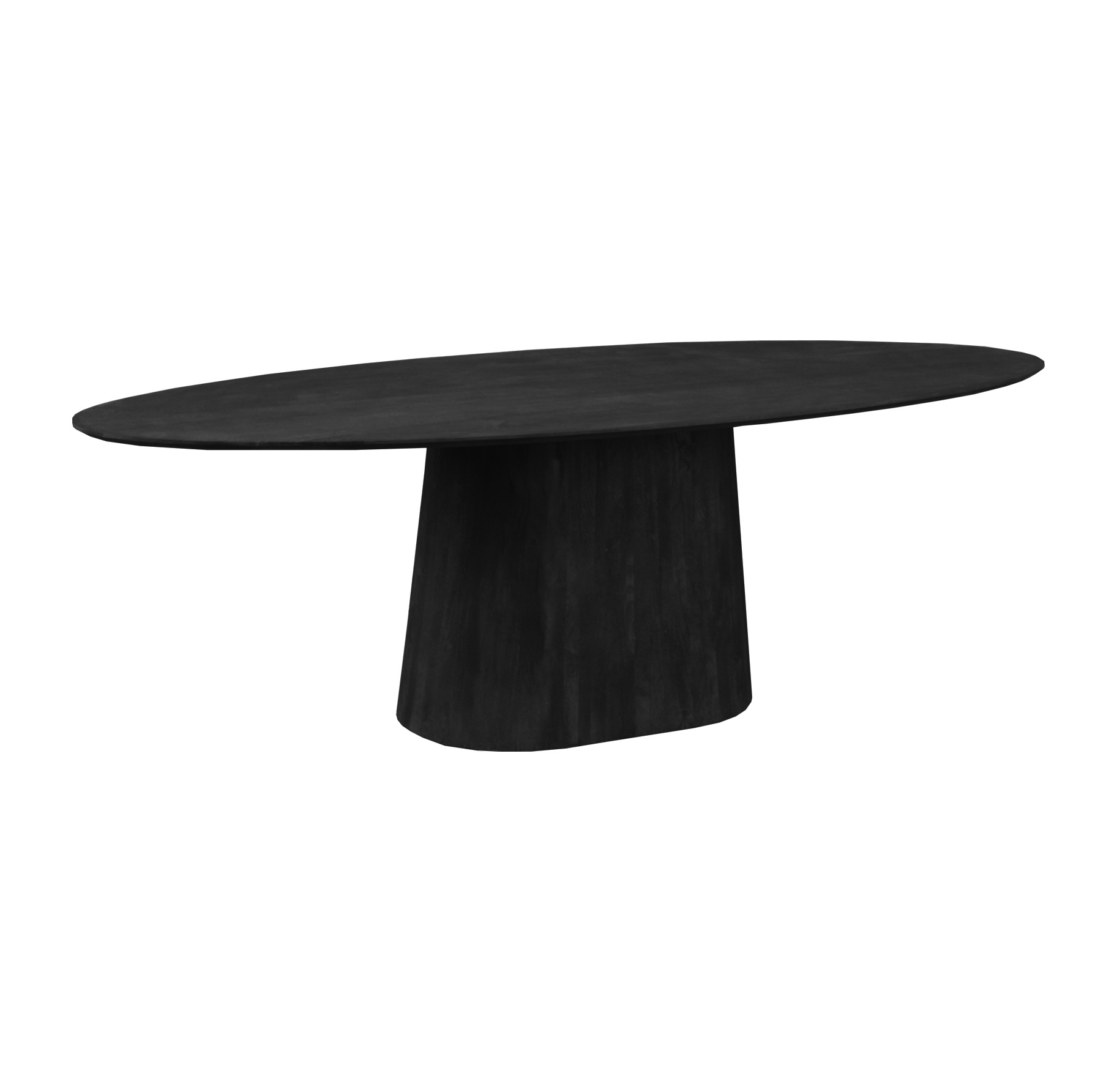 Eetkamertafel Oslo ovaal Zwart 240cm