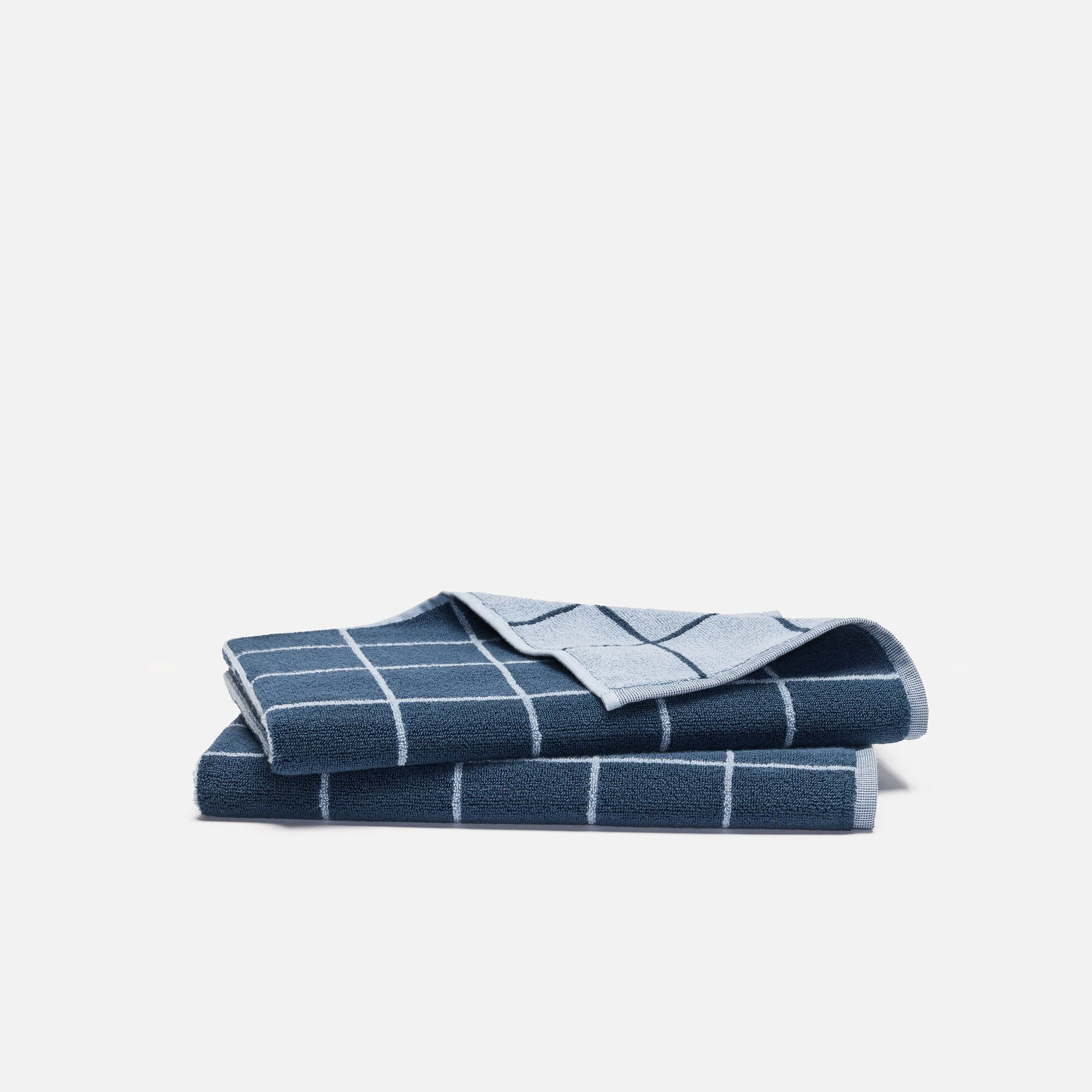 Windowpane Hand Towels Set of 2 - Last Call