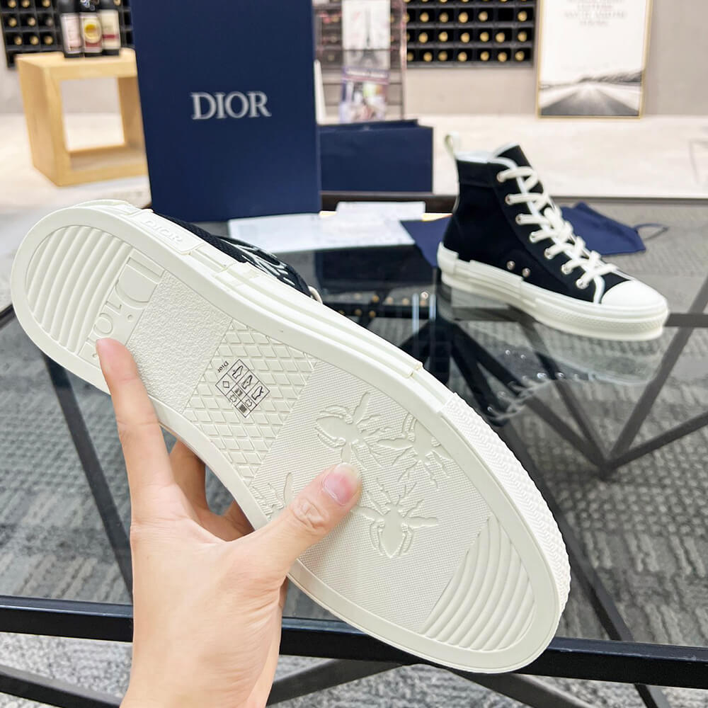 B23 CACTUS JACK DIOR HIGH-TOP SNEAKER - Top Club