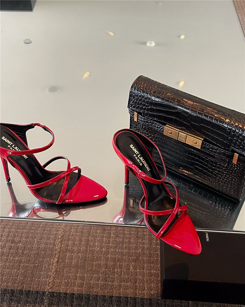 YSL slim strap temperament sandals and slippers - Sneaker Replica Workshop