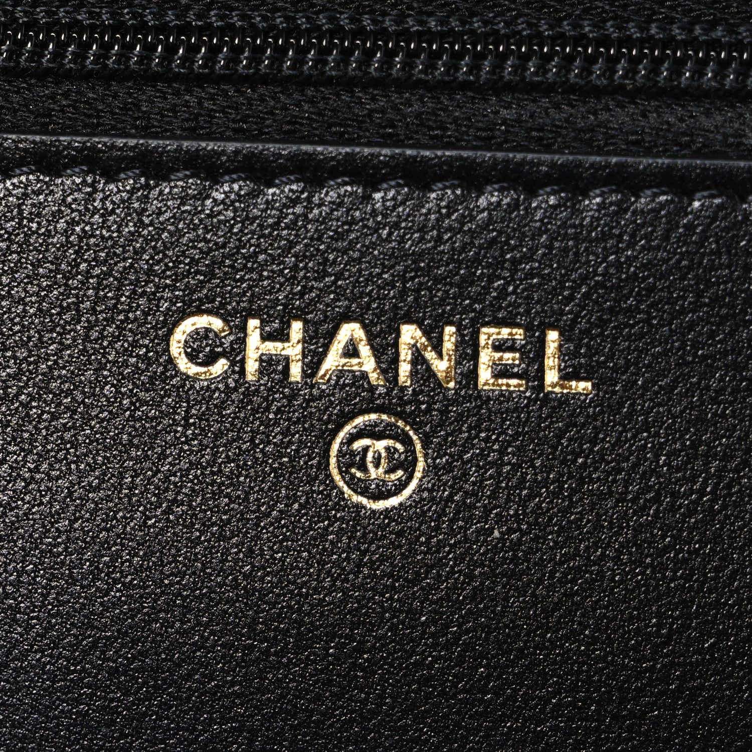 Lambskin Plexiglass Quilted Coco Love Wallet On Chain WOC Black - Top Club
